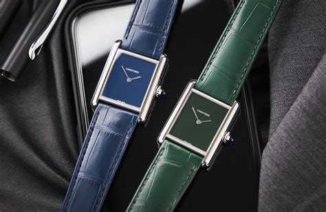 cartier tank must blue|cartier tank must women's.